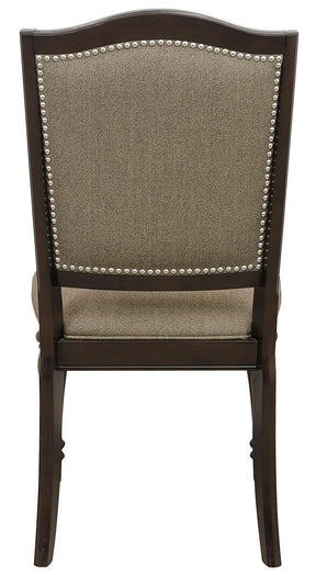 Homelegance Marston Side Chair in Dark Cherry (Set of 2) 2615DCS - Half Price Furniture