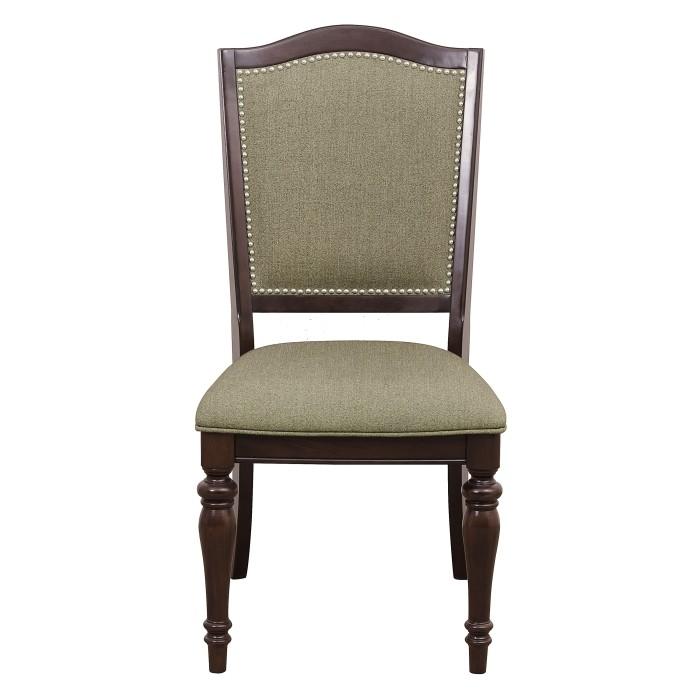 Homelegance Marston Side Chair in Dark Cherry (Set of 2) 2615DCS Half Price Furniture