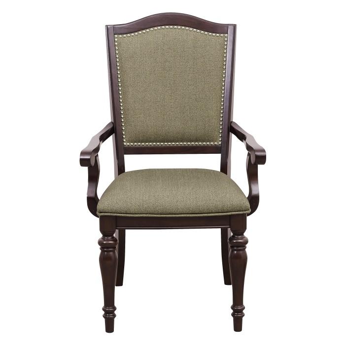 Homelegance Marston Arm Chair in Dark Cherry (Set of 2) 2615DCA Half Price Furniture