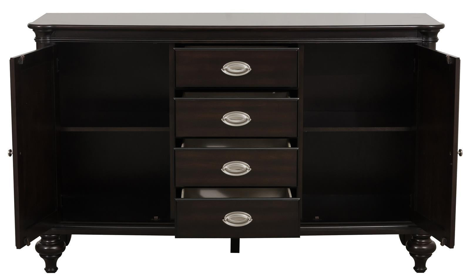 Homelegance Marston Buffet in Dark Cherry 2615DC-55 - Half Price Furniture