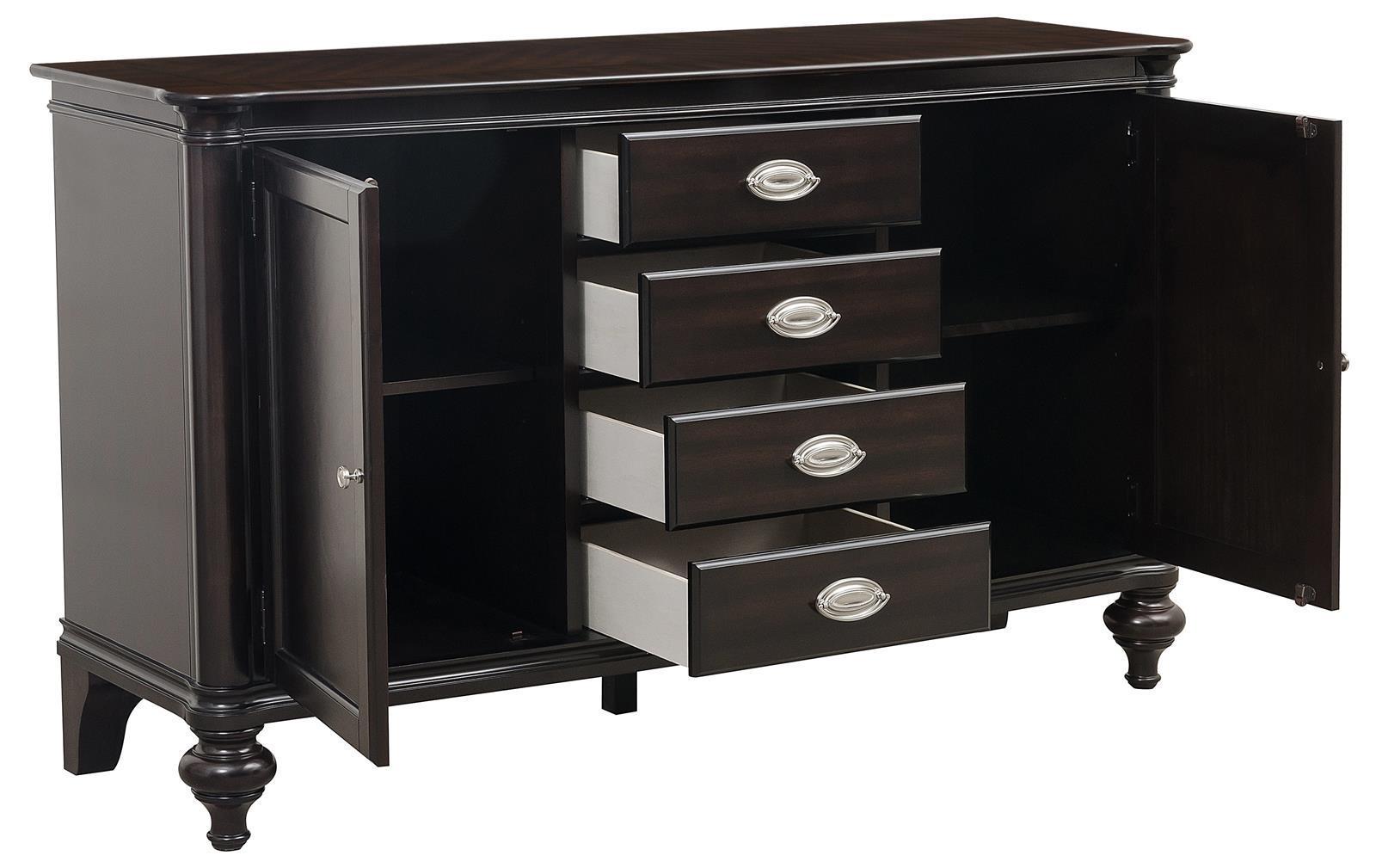 Homelegance Marston Buffet in Dark Cherry 2615DC-55 - Half Price Furniture