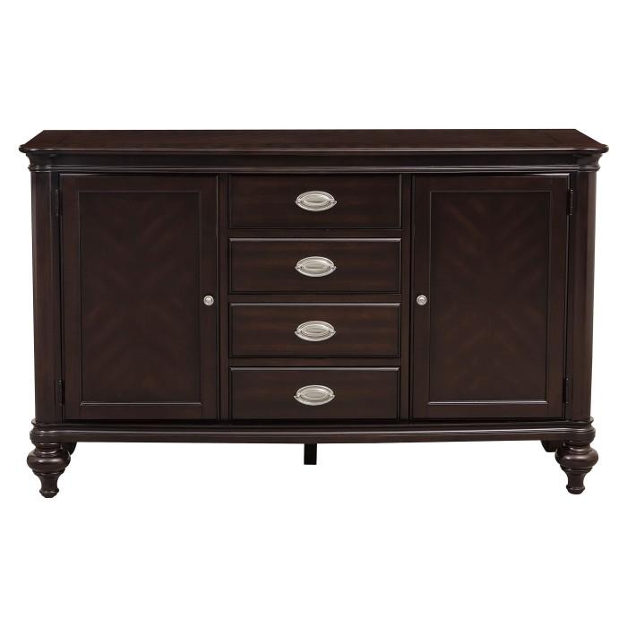 Homelegance Marston Buffet in Dark Cherry 2615DC-55 Half Price Furniture