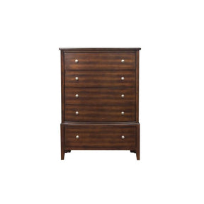 Homelegance Cotterill 5 Drawer Chest in Cherry 1730-9 Half Price Furniture