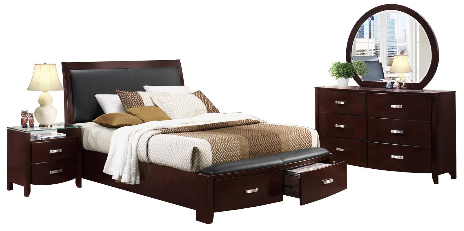 Homelegance Lyric 6 Drawer Dresser in Dark Espresso 1737NC-5 - Dresser - Half Price Furniture