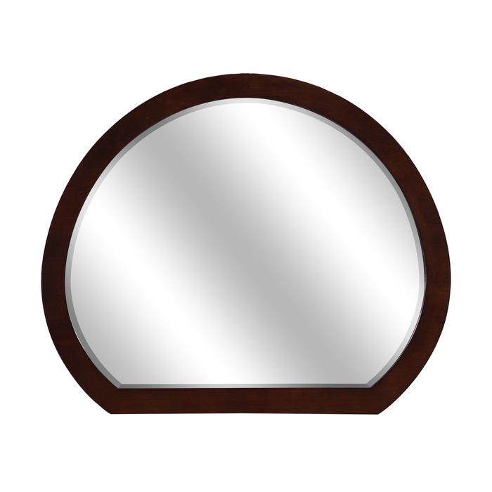 Homelegance Lyric Mirror in Dark Espresso 1737NC-6 Half Price Furniture