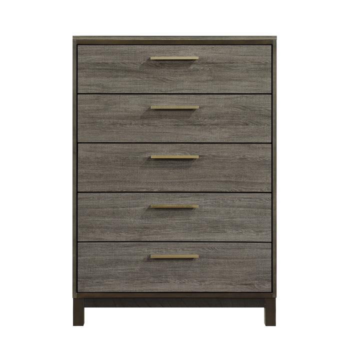 Homelegance Vestavia 5 Drawer Chest in Gray 1936-9 Half Price Furniture