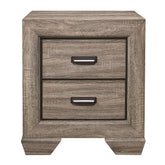 Homelegance Beechnut 2 Drawer Nightstand in Natural 1904-4 Half Price Furniture