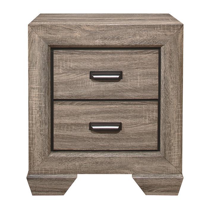 Homelegance Beechnut 2 Drawer Nightstand in Natural 1904-4 Half Price Furniture