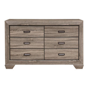 Homelegance Beechnut 6 Drawer Dresser in Natural 1904-5 Half Price Furniture