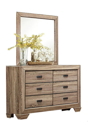 Homelegance Beechnut 6 Drawer Dresser in Natural 1904-5 - Half Price Furniture