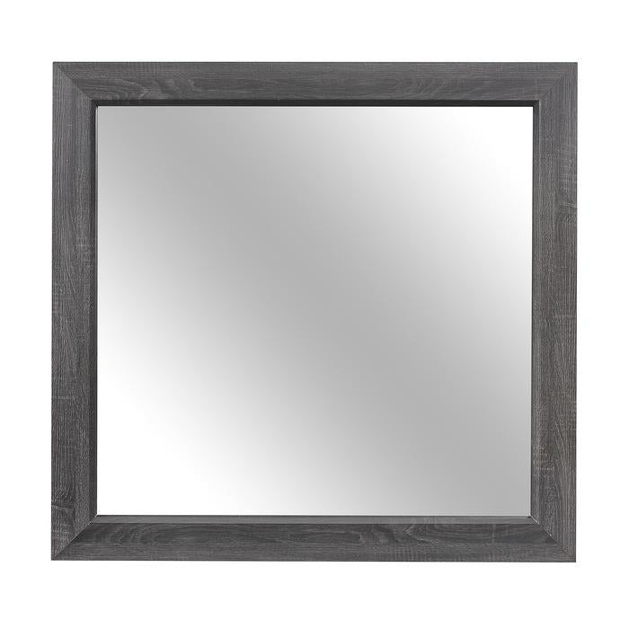 Homelegance Beechnut Mirror in Gray 1904GY-6 Half Price Furniture