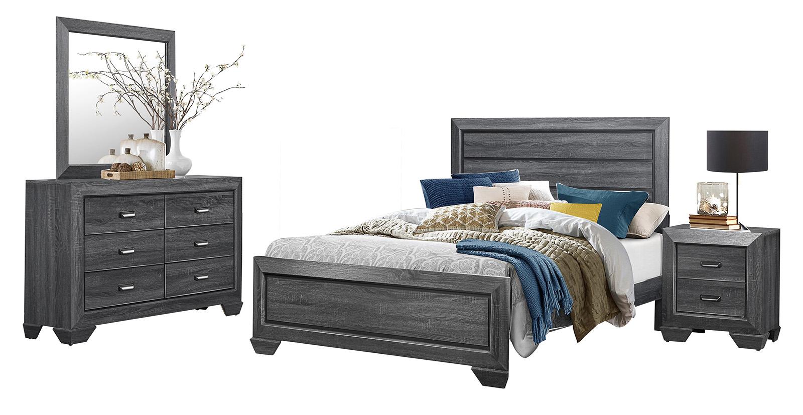 Homelegance Beechnut 6 Drawer Dresser in Gray 1904GY-5 - Half Price Furniture