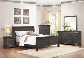 Homelegance Mayville Queen Sleigh Bed in Gray 2147SG-1 - Half Price Furniture