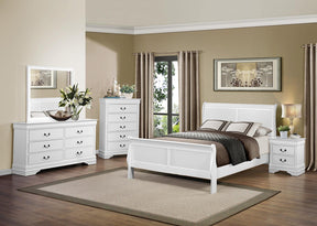 Homelegance Mayville Mirror in White 2147W-6 - Half Price Furniture