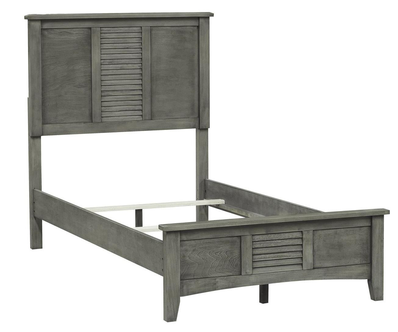 Homelegance Furniture Garcia Full Panel Bed in Gray 2046F-1 - Half Price Furniture