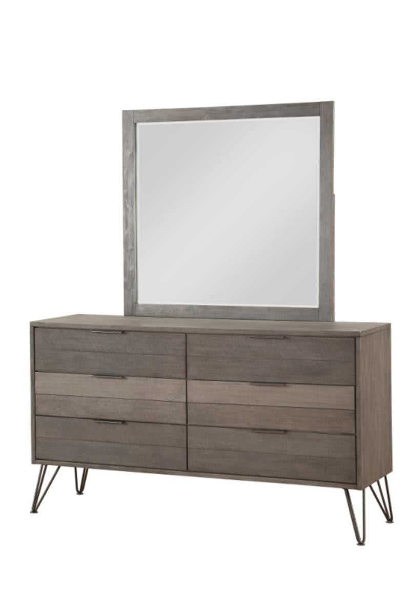 Homelegance Urbanite Dresser in Tri-tone Gray 1604-5 - Dresser - Half Price Furniture