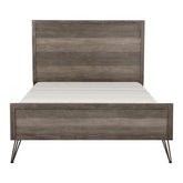 Homelegance Urbanite Queen Panel Bed in Tri-tone Gray 1604-1* Half Price Furniture