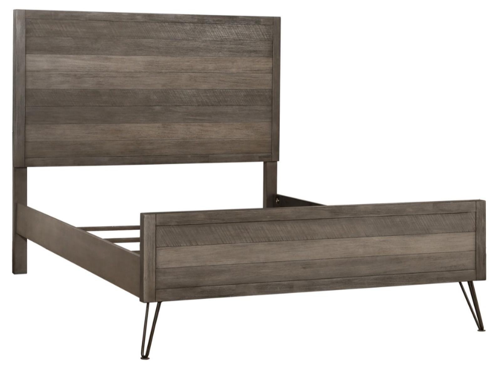 Homelegance Urbanite King Panel Bed in Tri-tone Gray 1604K-1EK - Half Price Furniture