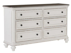 Homelegance Baylesford Dresser in Two Tone 1624W-5 - Half Price Furniture