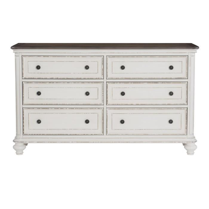 Homelegance Baylesford Dresser in Two Tone 1624W-5 Half Price Furniture