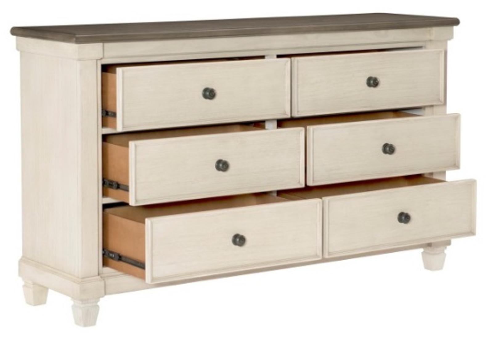 Homelegance Weaver Dresser in Two Tone 1626-5 - Dresser - Half Price Furniture