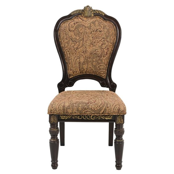 Homelegance Russian Hill Side Chair in Cherry (Set of 2) Half Price Furniture