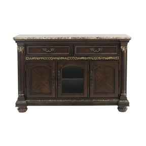 Homelegance Russian Hill Server in Cherry 1808-40 Half Price Furniture