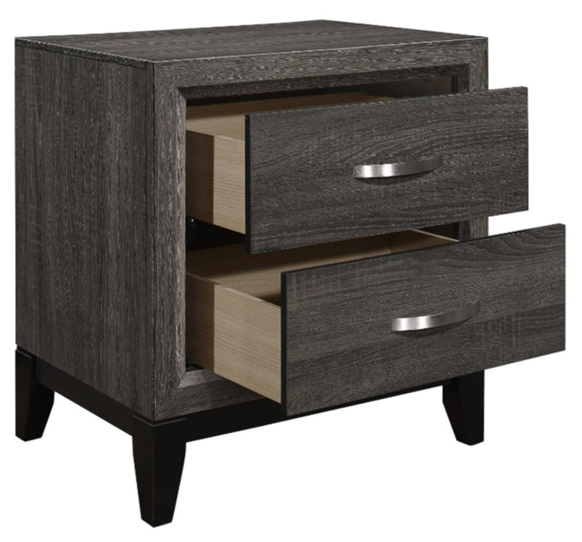 Homelegance Davi Nightstand in Gray 1645-4 - Half Price Furniture