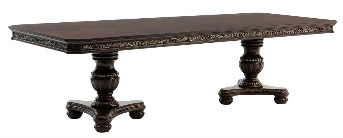 Homelegance Russian Hill Dining Table in Cherry 1808-112* - Half Price Furniture