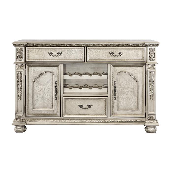 Homelegance Catalonia Server in Platinum Gold 1824PG-40 Half Price Furniture