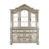 Homelegance Catalonia Buffet and Hutch in Platinum Gold 1824PG-50* Half Price Furniture