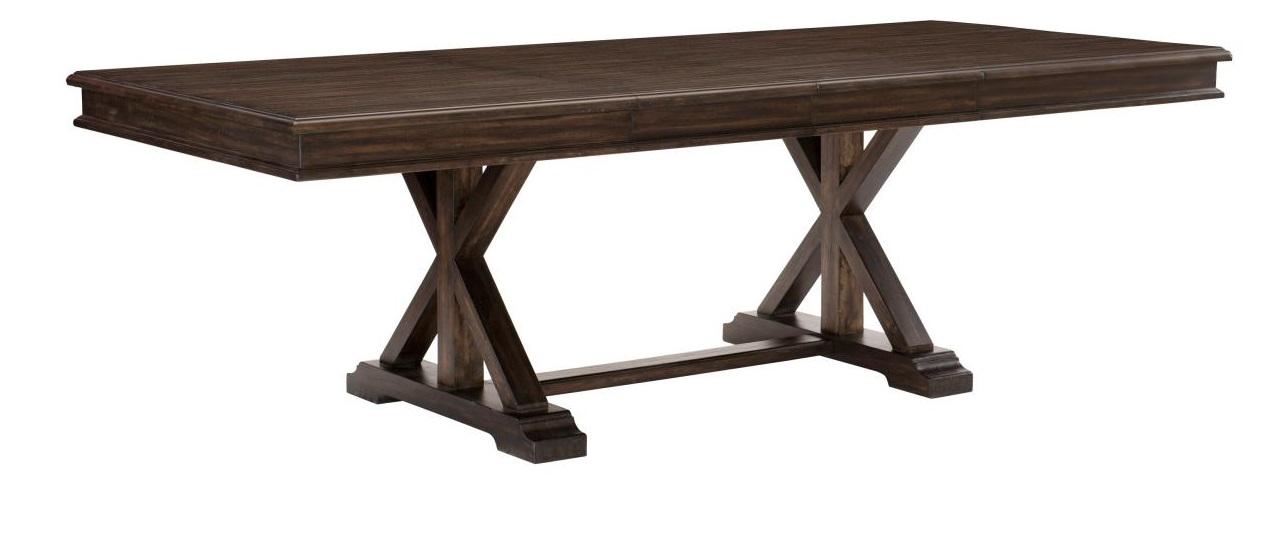 Homelegance Cardano Dining Table in Charcoal 1689-96* - Half Price Furniture