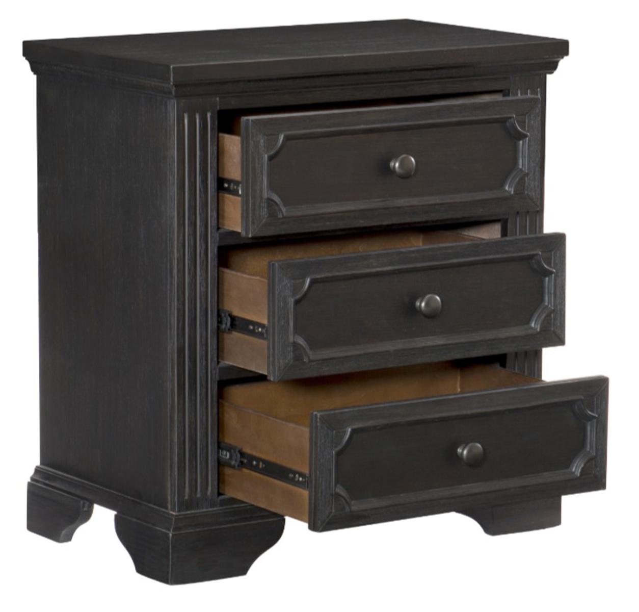 Homelegance Bolingbrook Nightstand in Coffee 1647-4 - Half Price Furniture