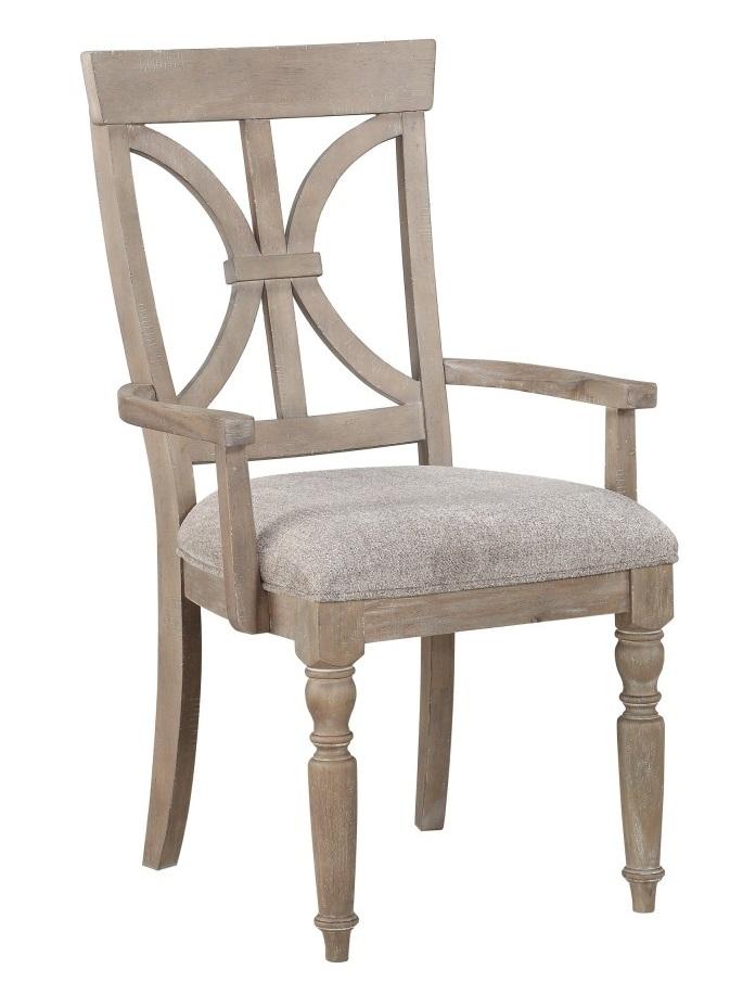 Homelegance Cardano Arm Chair in Light Brown(Set of 2) - Half Price Furniture