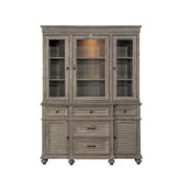 Homelegance Cardano Buffet & Hutch in Light Brown 1689BR-50* Half Price Furniture