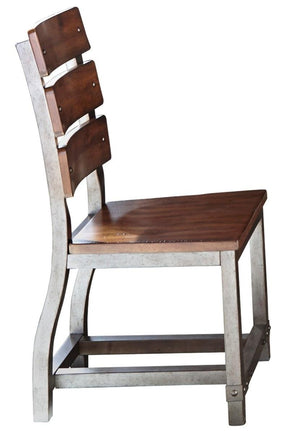 Homelegance Holverson Side Chair in Rustic Brown (Set of 2) - Half Price Furniture