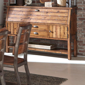 Homelegance Holverson Buffet/Server in Rustic Brown 1715-55 - Half Price Furniture