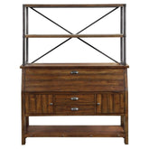 Homelegance Holverson Backer's Back in Rustic Brown 1715-50* Half Price Furniture