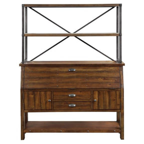 Homelegance Holverson Backer's Back in Rustic Brown 1715-50* Half Price Furniture