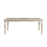 Homelegance Celandine Dining Table in Silver 1928-78NG Half Price Furniture