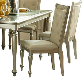 Homelegance Celandine Dining Table in Silver 1928-78NG - Half Price Furniture