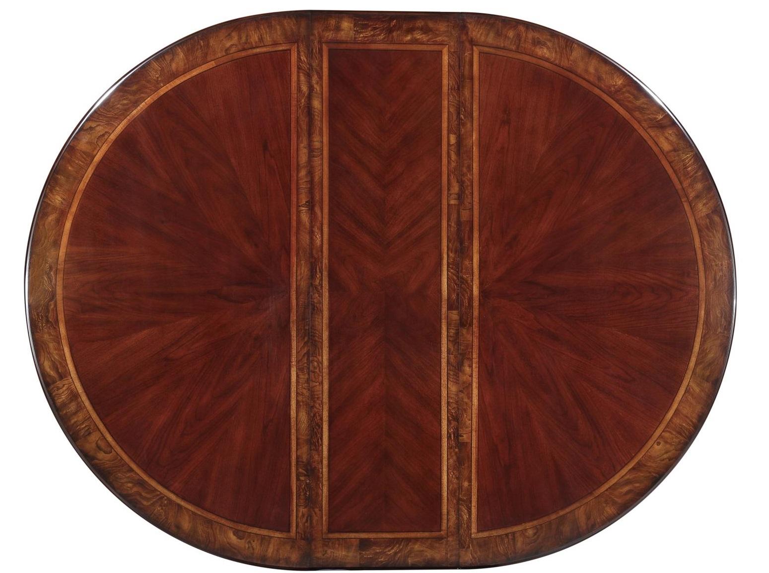 Homelegance Deryn Park Round Dining Table in Dark Cherry 2243-76* - Half Price Furniture