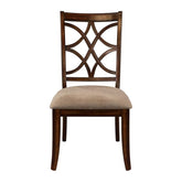 Homelegance Keegan Side Chair in Cherry (Set of 2) Half Price Furniture