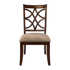 Homelegance Keegan Side Chair in Cherry (Set of 2) Half Price Furniture