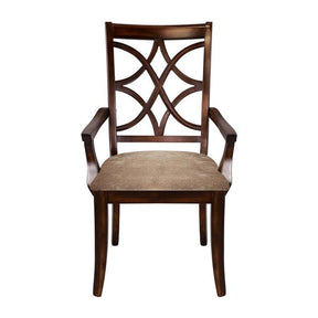 Homelegance Keegan Arm Chair in Cherry (Set of 2) Half Price Furniture