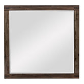 Homelegance Parnell Mirror in Rustic Cherry 1648-6 Half Price Furniture