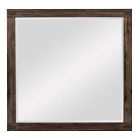 Homelegance Parnell Mirror in Rustic Cherry 1648-6 Half Price Furniture