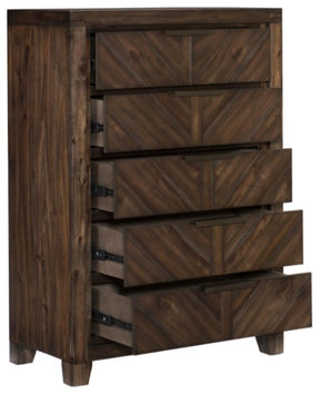 Homelegance Parnell Chest in Rustic Cherry 1648-9 - Half Price Furniture