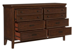 Homelegance Frazier Dresser in Dark Cherry 1649-5 - Half Price Furniture