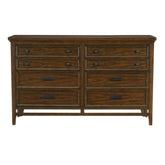 Homelegance Frazier Dresser in Dark Cherry 1649-5 Half Price Furniture